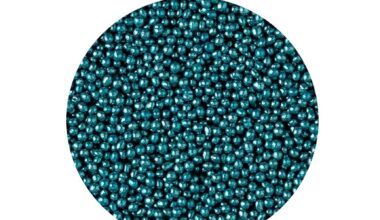 Sladkorne modre perlice 2mm 25g