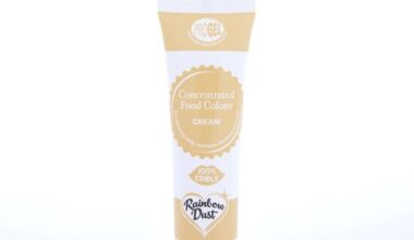 Progel jedilne barve CREAM 25g