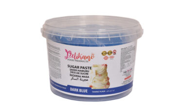 Pelikano temno modra masa za prekrivanje 1kg - ticino masa
