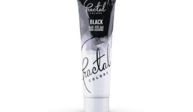 Fractal gel jedilna barva v gelu BLACK 30g