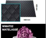 Crna silikonska romb matrica 600x400mm