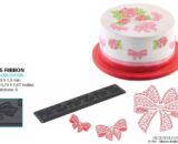 Crni TRICOT DECOR RIBBON 400x65mm