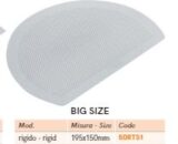 Strugač polukružni čvrsti 195x150mm