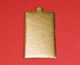 Podložak zlatni kvadratni ravni 9x5cm (monoporcione)