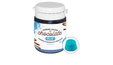 Boja u prahu za čokoladu 20g plava