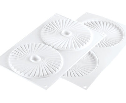 Silikonski kalup PLISSE 100 - h10mm, Ø140mm