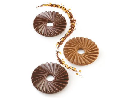 Silikonski kalup PLISSE 23 - h8mm, Ø75mm