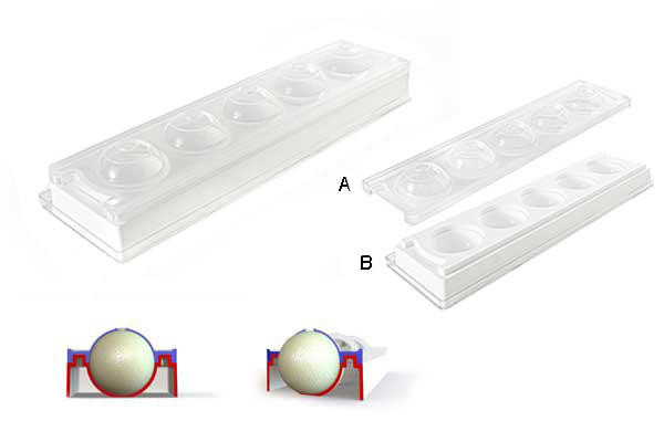 Silikonski kalup MOULD3D fi58mm