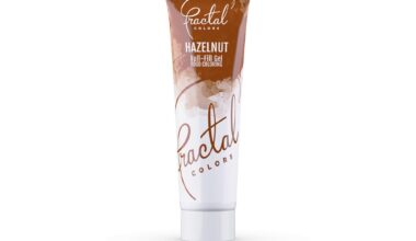 Fractal gel jedilna barva v gelu HAZELNUT 30g