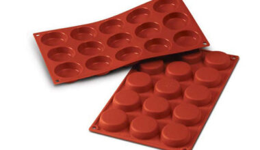 Silikonski kalup SF044 15 FLAN MOULD fi50mm H14mm