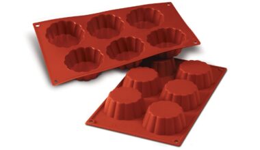 SILICONFLEX NACKED Nr.6 FLUTED BRIOCHES fi79mm h37mm SF034