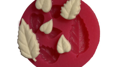 Silikonski kalup 5 listov 5,5x5,5cm