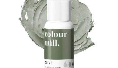 Colour Mill jedilna barva Oil Blend OLIVE 20ml