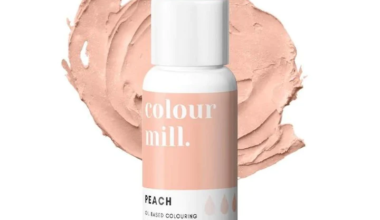 Colour Mill jedilna barva  Oil Blend PEACH 20ml