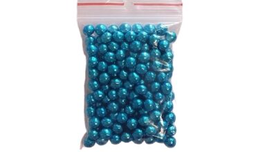 CRISPY DRAGEE MINI 35g modre sijajne 6mm