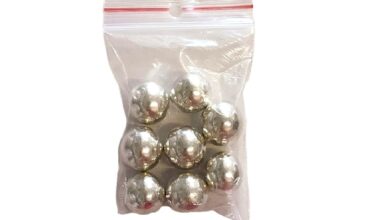 CRISPY DRAGEE srebrne 8/1 15mm