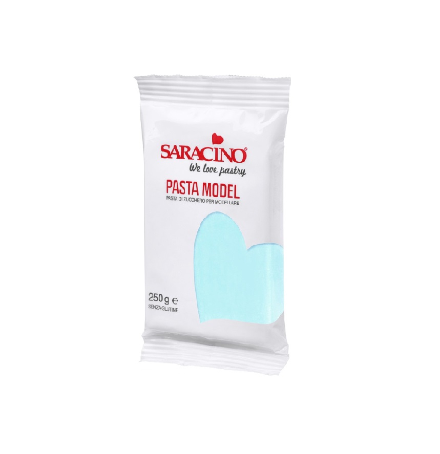 SARACINO masa za modeliranje svetlo baby modra 250g