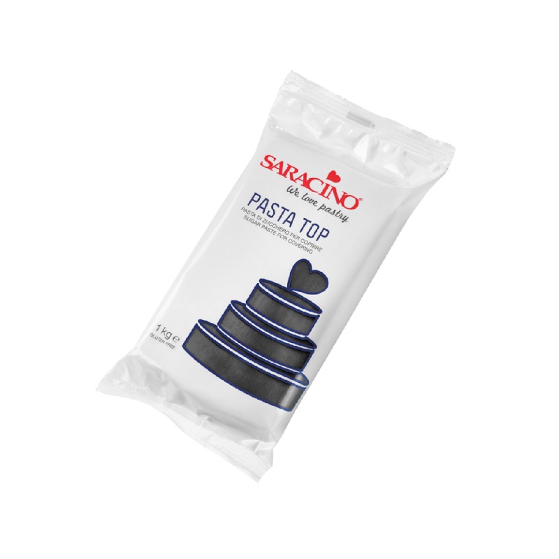Saracino TOP črna za oblaganje 1kg