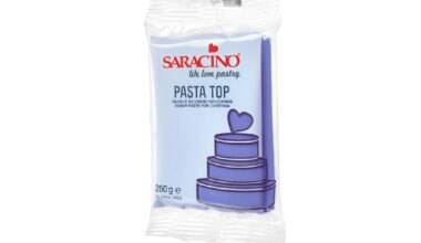 Saracino TOP vijolična za oblaganje 250g