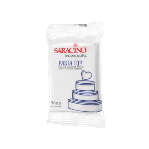 Saracino TOP bela masa za oblaganje 250g