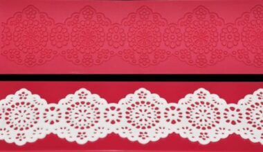 Silikonski kalup za čipko OTTO 39x8cm- Laped