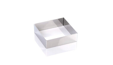 Obroč nerjaveče jeklo kvadratni 122x122 H40mm