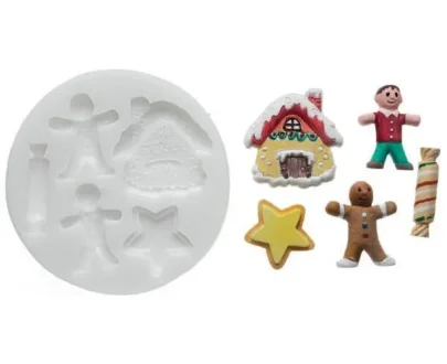 Silikonski kalup SLK214 CHRISTMAS fi10cm