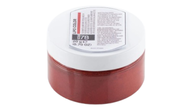 Jedilna barva vprahu, liposubilna RDEČA 20g