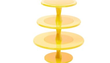 Stojalo HULA UP YELLOW XXL MULTI-LAYER fi240mm-fi300mm-fi350mm