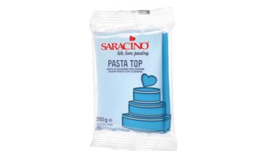Saracino TOP svijetlo plava masa za oblaganje 250g