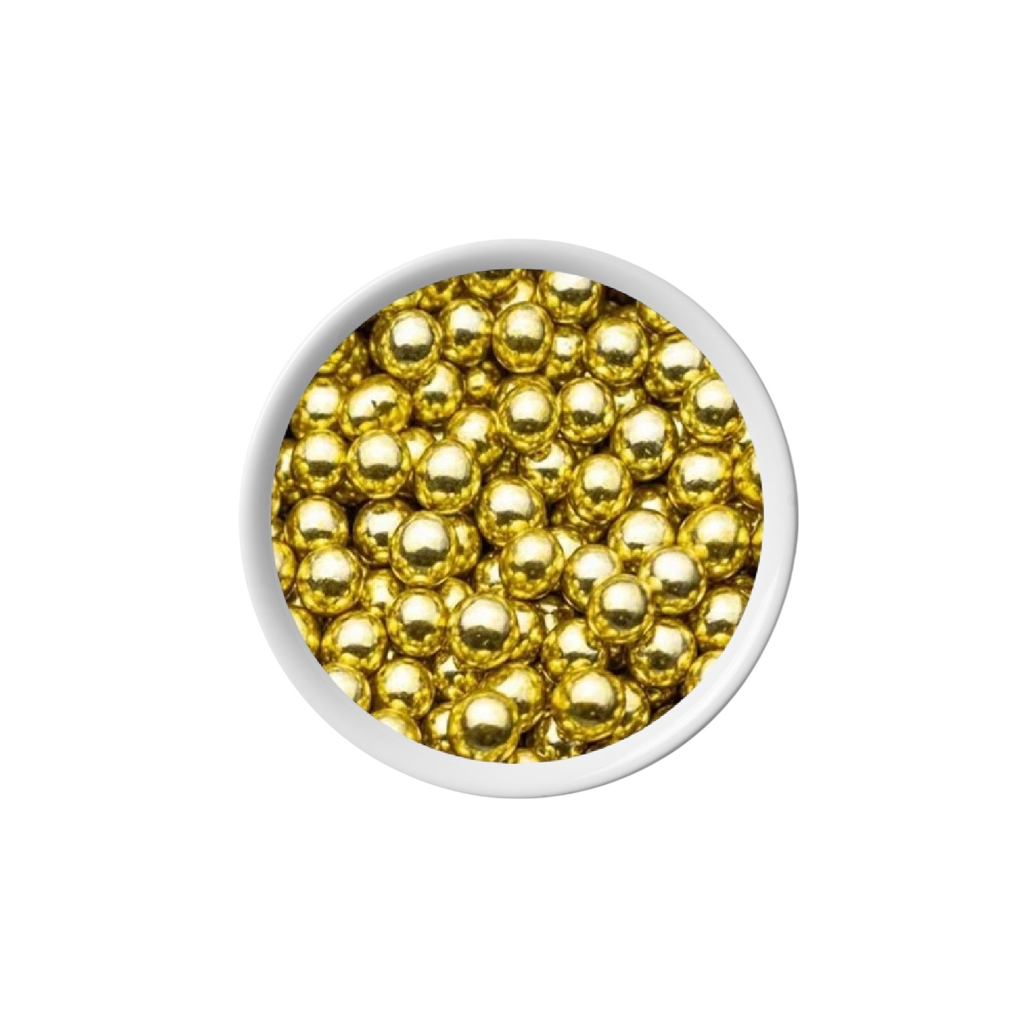 Perlice sladkorne ZLATE 8mm 4kg