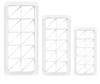 Geometrijski MultiCutter RIGHT ANGLE set 3/1