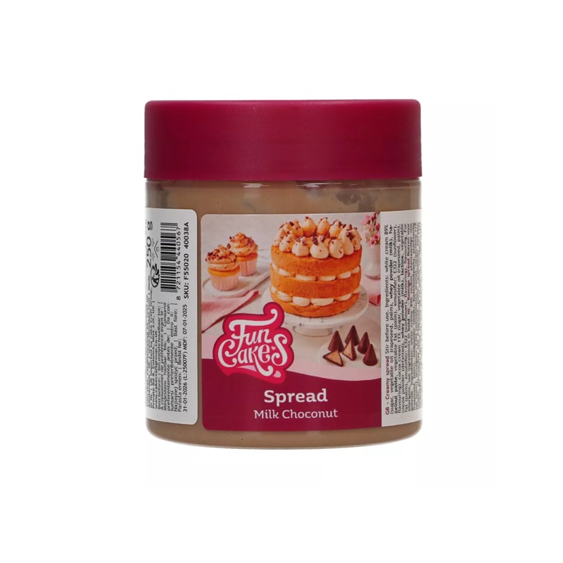 FunCakes Spread-Crunchy Milk Choconut 250g