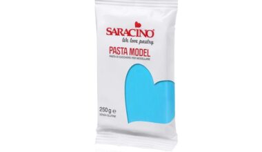Saracino masa za modeliranje svetlo modra 250g