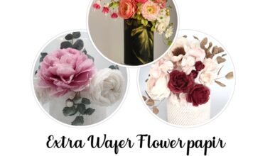 Extra Wafer Flower papir 0,3mm 100/1