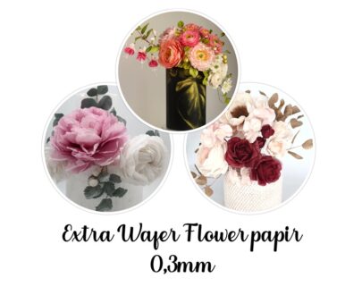 Extra Wafer Flower papir 0,3mm 10/1