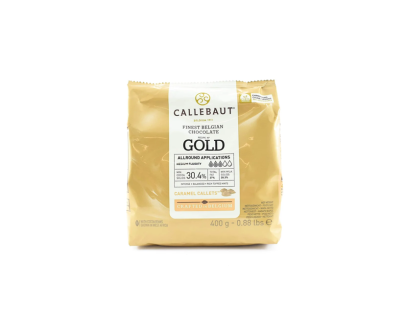 Bela čokolada s karamelo Callebaut 400 g
